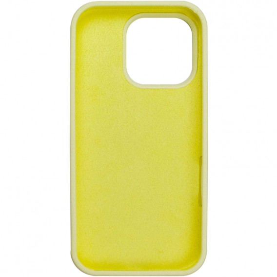 Чохол Silk Full Protective (AA) NO LOGO для Apple iPhone 16 Pro (6.3") Жовтий / Mellow Yellow Чохол Silk Full Protective (AA) NO LOGO для Apple iPhone 16 Pro (6.3") Жовтий / Mellow Yellow