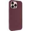 Чохол Silk Full Protective (AA) NO LOGO для Apple iPhone 16 Pro (6.3") Бордовий / Plum