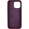 Чохол Silk Full Protective (AA) NO LOGO для Apple iPhone 16 Pro (6.3") Бордовий / Plum