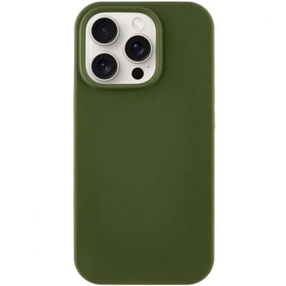 Чохол Silk Full Protective (AA) NO LOGO для Apple iPhone 16 Pro Max (6.9") Зелений / Dark Olive Чохол Silk Full Protective (AA) NO LOGO для Apple iPhone 16 Pro Max (6.9") Зелений / Dark Olive