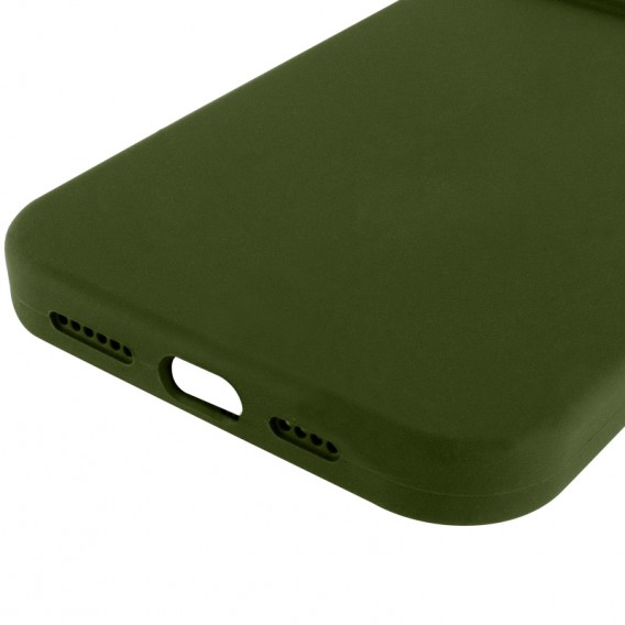 Чохол Silk Full Protective (AA) NO LOGO для Apple iPhone 16 Pro Max (6.9") Зелений / Dark Olive Чохол Silk Full Protective (AA) NO LOGO для Apple iPhone 16 Pro Max (6.9") Зелений / Dark Olive
