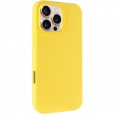 Чехол для iPhone 16 Pro Max Silicone Case Full Protective (AA) NO LOGO, Жовтий / Yellow