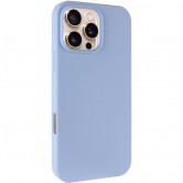 Чехол для iPhone 16 Pro Max Silicone Case Full Protective (AA) NO LOGO, Блакитний / Lilac Blue Чехол для iPhone 16 Pro Max Silicone Case Full Protective (AA) NO LOGO, Блакитний / Lilac Blue