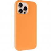 Чехол для iPhone 16 Pro Max Silicone Case Full Protective (AA) NO LOGO, Помаранчевий / Orange