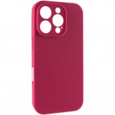Чохол Silk Full Camera Protective (AA) NO LOGO для Apple iPhone 16 Pro Max (6.9") Червоний / Rose Red