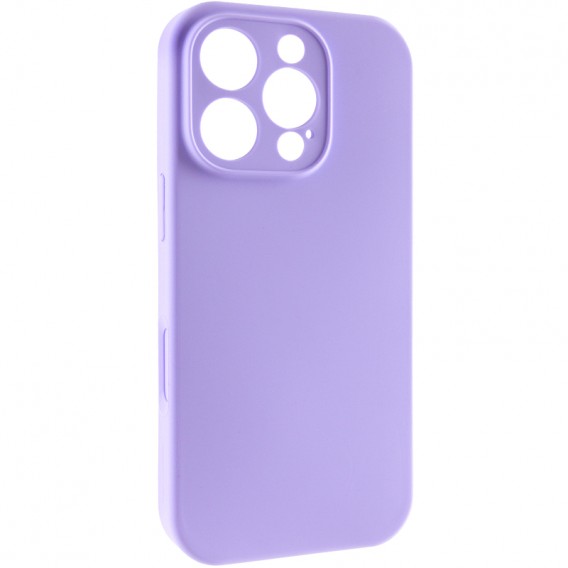 Чохол Silk Full Camera Protective (AA) NO LOGO для Apple iPhone 16 Pro Max (6.9") Бузковий / Dasheen