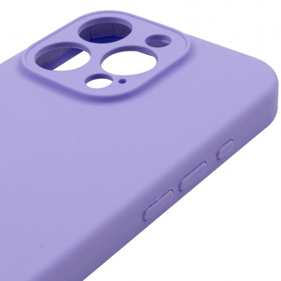 Чохол Silk Full Camera Protective (AA) NO LOGO для Apple iPhone 16 Pro Max (6.9") Бузковий / Dasheen Чохол Silk Full Camera Protective (AA) NO LOGO для Apple iPhone 16 Pro Max (6.9") Бузковий / Dasheen