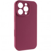 Чохол Silk Full Camera Protective (AA) NO LOGO для Apple iPhone 16 Pro Max (6.9") Бордовий / Plum