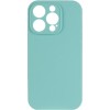 Чохол Silk Full Camera Protective (AA) NO LOGO для Apple iPhone 16 Pro Max (6.9") Бірюзовий / Marine Green