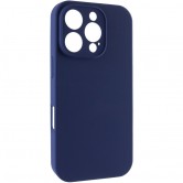 Чехол Silk Full Camera Protective (AA) NO LOGO для Apple iPhone 16 Pro Max (6.9") Синий / Deep navy