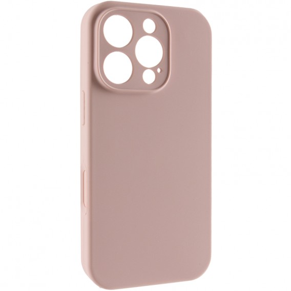 Чохол Silk Full Camera Protective (AA) NO LOGO для Apple iPhone 16 Pro Max (6.9") Рожевий / Pink Sand