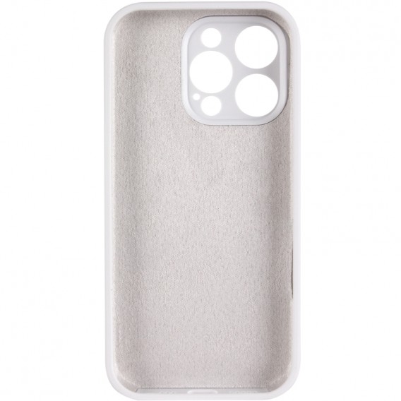 Чохол Silk Full Camera Protective (AA) NO LOGO для Apple iPhone 16 Pro Max (6.9") Білий / White Чохол Silk Full Camera Protective (AA) NO LOGO для Apple iPhone 16 Pro Max (6.9") Білий / White