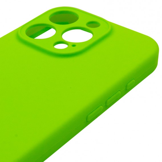 Чохол Silk Full Camera Protective (AA) NO LOGO для Apple iPhone 16 Pro Max (6.9") Кислотно-зелений / Acid Green