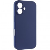 Чехол Silk Full Camera Protective (AA) NO LOGO для Apple iPhone 16 (6.1") Синий / Deep navy