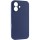 Чохол Silk Full Camera Protective (AA) NO LOGO для Apple iPhone 16 (6.1") Синій / Deep navy