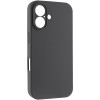 Чохол Silk Full Camera Protective (AA) NO LOGO для Apple iPhone 16 (6.1") Сірий / Dark Gray