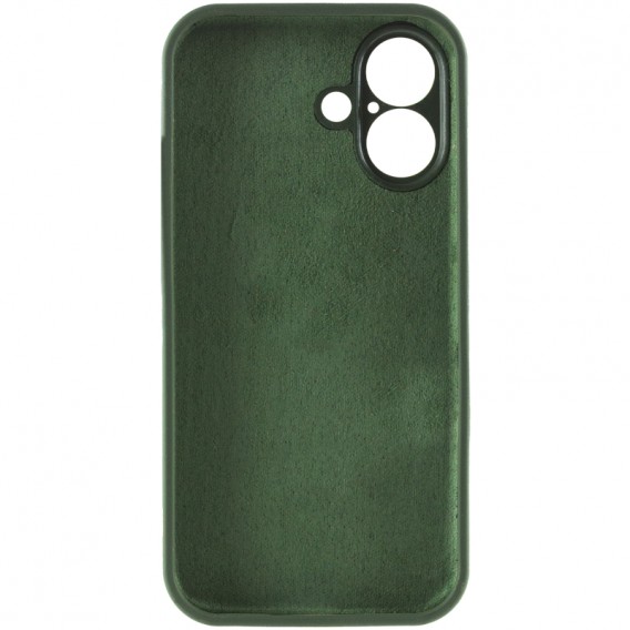 Чохол Silk Full Camera Protective (AA) NO LOGO для Apple iPhone 16 (6.1") Зелений / Cyprus Green Чохол Silk Full Camera Protective (AA) NO LOGO для Apple iPhone 16 (6.1") Зелений / Cyprus Green