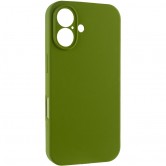Чехол Silk Full Camera Protective (AA) NO LOGO для Apple iPhone 16 (6.1") Зеленый / Dark Olive