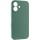 Чохол Silk Full Camera Protective (AA) NO LOGO для Apple iPhone 16 (6.1") Зелений / Pine green