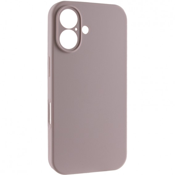 Чохол Silk Full Camera Protective (AA) NO LOGO для Apple iPhone 16 (6.1") Сірий / Lavender