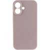 Чохол Silk Full Camera Protective (AA) NO LOGO для Apple iPhone 16 (6.1") Сірий / Lavender