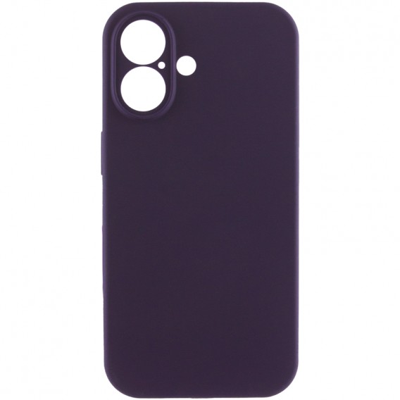 Чохол Silk Full Camera Protective (AA) NO LOGO для Apple iPhone 16 (6.1") Фіолетовий / Elderberry Чохол Silk Full Camera Protective (AA) NO LOGO для Apple iPhone 16 (6.1") Фіолетовий / Elderberry