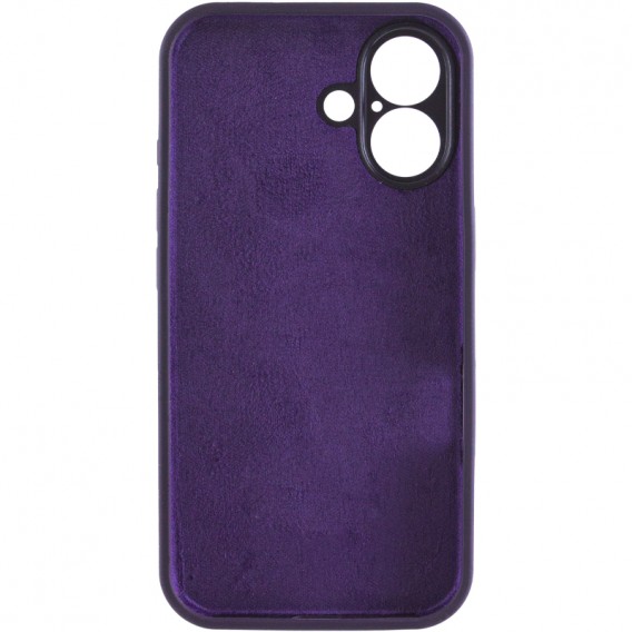 Чохол Silk Full Camera Protective (AA) NO LOGO для Apple iPhone 16 (6.1") Фіолетовий / Elderberry Чохол Silk Full Camera Protective (AA) NO LOGO для Apple iPhone 16 (6.1") Фіолетовий / Elderberry