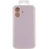 Чохол Silk Full Camera Protective (AA) NO LOGO для Apple iPhone 16 (6.1") Рожевий / Chalk Pink