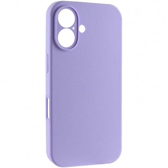Чохол Silk Full Camera Protective (AA) NO LOGO для Apple iPhone 16 (6.1") Бузковий / Dasheen