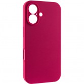 Чехол Silk Full Camera Protective (AA) NO LOGO для Apple iPhone 16 (6.1") Красный / Rose Red Чехол Silk Full Camera Protective (AA) NO LOGO для Apple iPhone 16 (6.1") Красный / Rose Red
