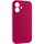 Чохол Silk Full Camera Protective (AA) NO LOGO для Apple iPhone 16 (6.1") Червоний / Rose Red