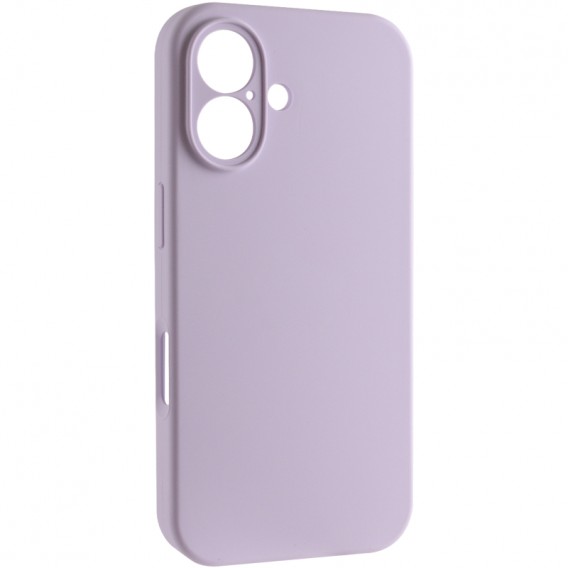 Чохол Silk Full Camera Protective (AA) NO LOGO для Apple iPhone 16 (6.1") Бузковий / Lilac