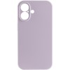Чохол Silk Full Camera Protective (AA) NO LOGO для Apple iPhone 16 (6.1") Бузковий / Lilac