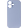 Чохол Silk Full Camera Protective (AA) NO LOGO для Apple iPhone 16 (6.1") Блакитний / Lilac Blue