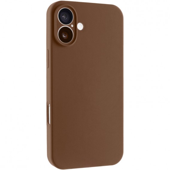 Чохол Silk Full Camera Protective (AA) NO LOGO для Apple iPhone 16 (6.1") Коричневий / Brown