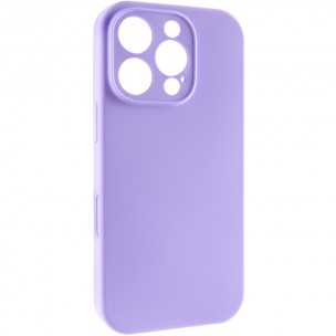 Чехол Silk Full Camera Protective (AA) NO LOGO для Apple iPhone 16 Pro (6.3") Сиреневый / Dasheen