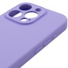 Чохол Silk Full Camera Protective (AA) NO LOGO для Apple iPhone 16 Pro (6.3") Бузковий / Dasheen