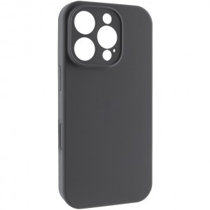 Чехол Silk Full Camera Protective (AA) NO LOGO для Apple iPhone 16 Pro (6.3") Серый / Dark Gray