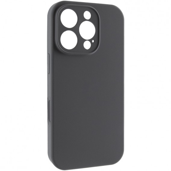 Чохол Silk Full Camera Protective (AA) NO LOGO для Apple iPhone 16 Pro (6.3") Сірий / Dark Gray