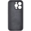 Чохол Silk Full Camera Protective (AA) NO LOGO для Apple iPhone 16 Pro (6.3") Сірий / Dark Gray