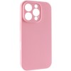 Чохол Silk Full Camera Protective (AA) NO LOGO для Apple iPhone 16 Pro (6.3") Рожевий / Light pink