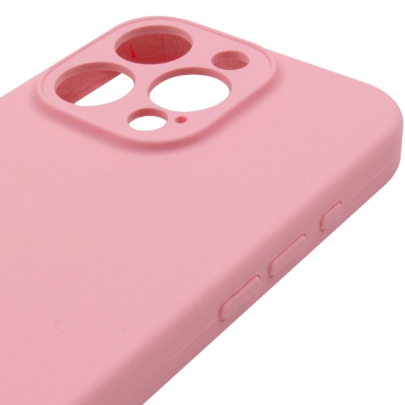 Чохол Silk Full Camera Protective (AA) NO LOGO для Apple iPhone 16 Pro (6.3") Рожевий / Light pink Чохол Silk Full Camera Protective (AA) NO LOGO для Apple iPhone 16 Pro (6.3") Рожевий / Light pink