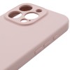 Чохол Silk Full Camera Protective (AA) NO LOGO для Apple iPhone 16 Pro (6.3") Рожевий / Chalk Pink