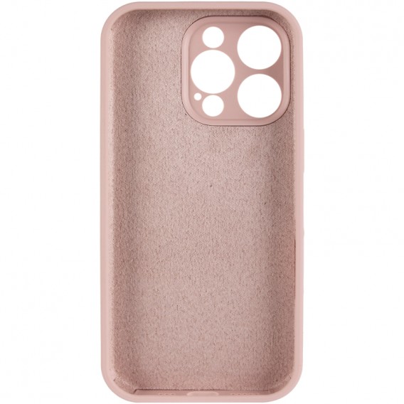 Чохол Silk Full Camera Protective (AA) NO LOGO для Apple iPhone 16 Pro (6.3") Рожевий / Pink Sand Чохол Silk Full Camera Protective (AA) NO LOGO для Apple iPhone 16 Pro (6.3") Рожевий / Pink Sand