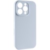 Чохол Silk Full Camera Protective (AA) NO LOGO для Apple iPhone 16 Pro (6.3") Блакитний / Sweet Blue