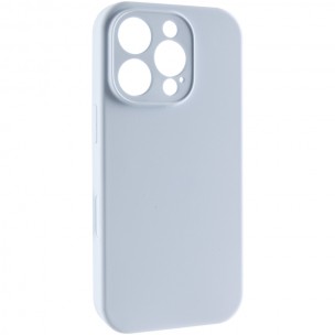 Чехол Silk Full Camera Protective (AA) NO LOGO для Apple iPhone 16 Pro (6.3") Голубой / Sweet Blue