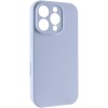Чохол Silk Full Camera Protective (AA) NO LOGO для Apple iPhone 16 Pro (6.3") Блакитний / Lilac Blue