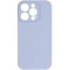 Чохол Silk Full Camera Protective (AA) NO LOGO для Apple iPhone 16 Pro (6.3") Блакитний / Lilac Blue