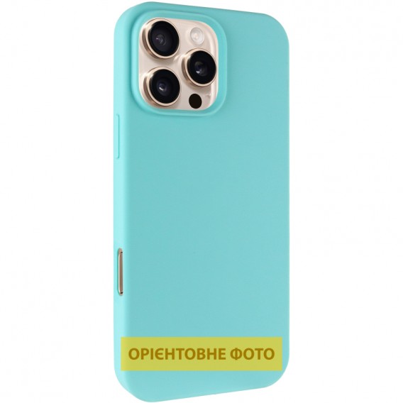 Чохол Silk Full Protective (AA) NO LOGO для Apple iPhone 17 (6.3") Бірюзовий / Marine Green