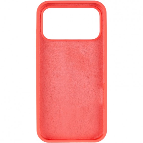 Чохол Silk Full Protective (AA) NO LOGO для Apple iPhone 17 Pro (6.3") Кавуновий / Watermelon red Чохол Silk Full Protective (AA) NO LOGO для Apple iPhone 17 Pro (6.3") Кавуновий / Watermelon red